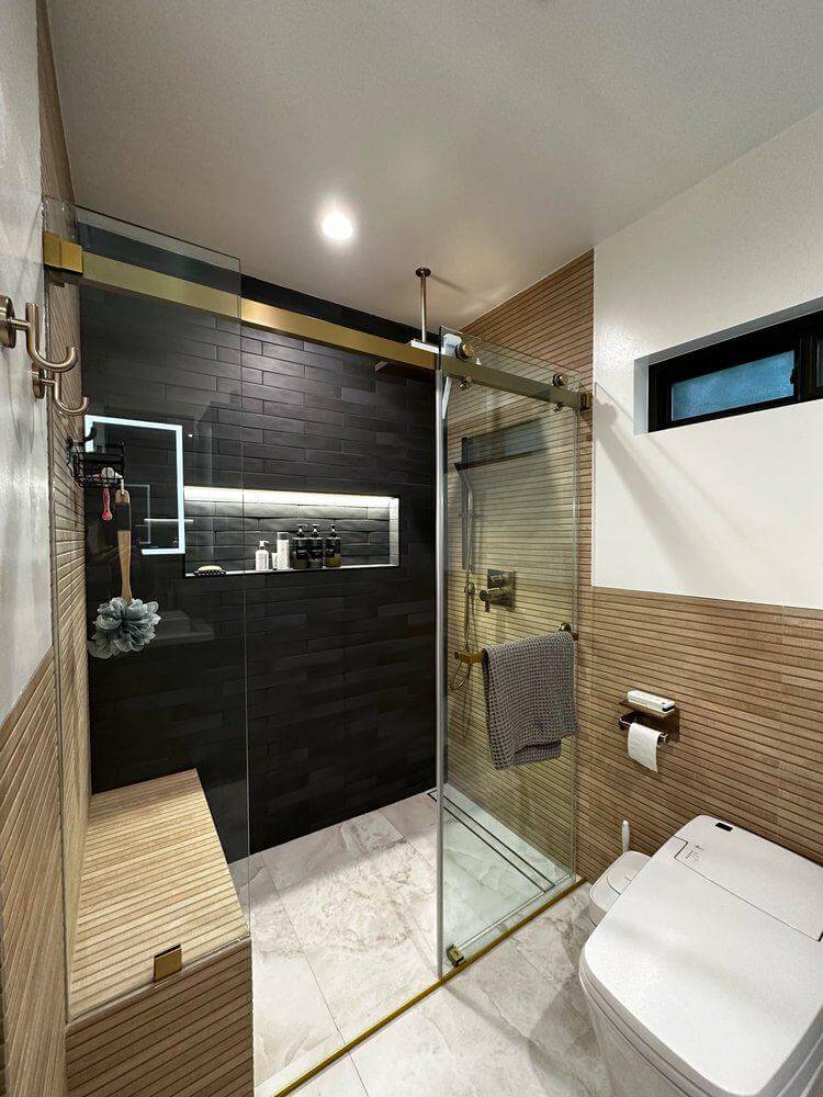 Bathroom remodel completed by Dreamliner Construction