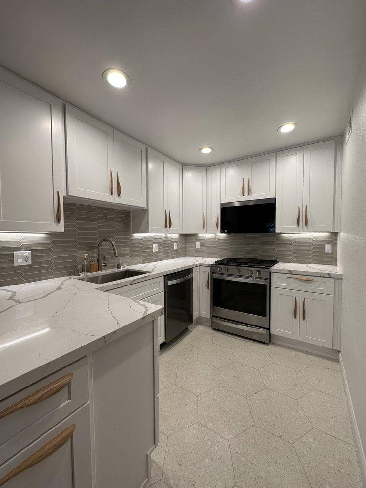 Bathroom remodel by Dreamliner Construction